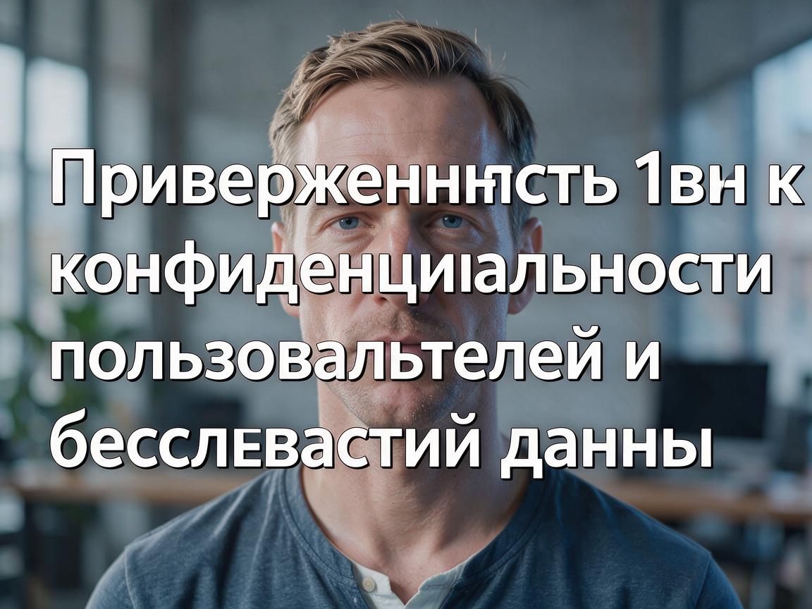 Приверженность 1вин к конфиденциальности пользователей и безопасности данных
