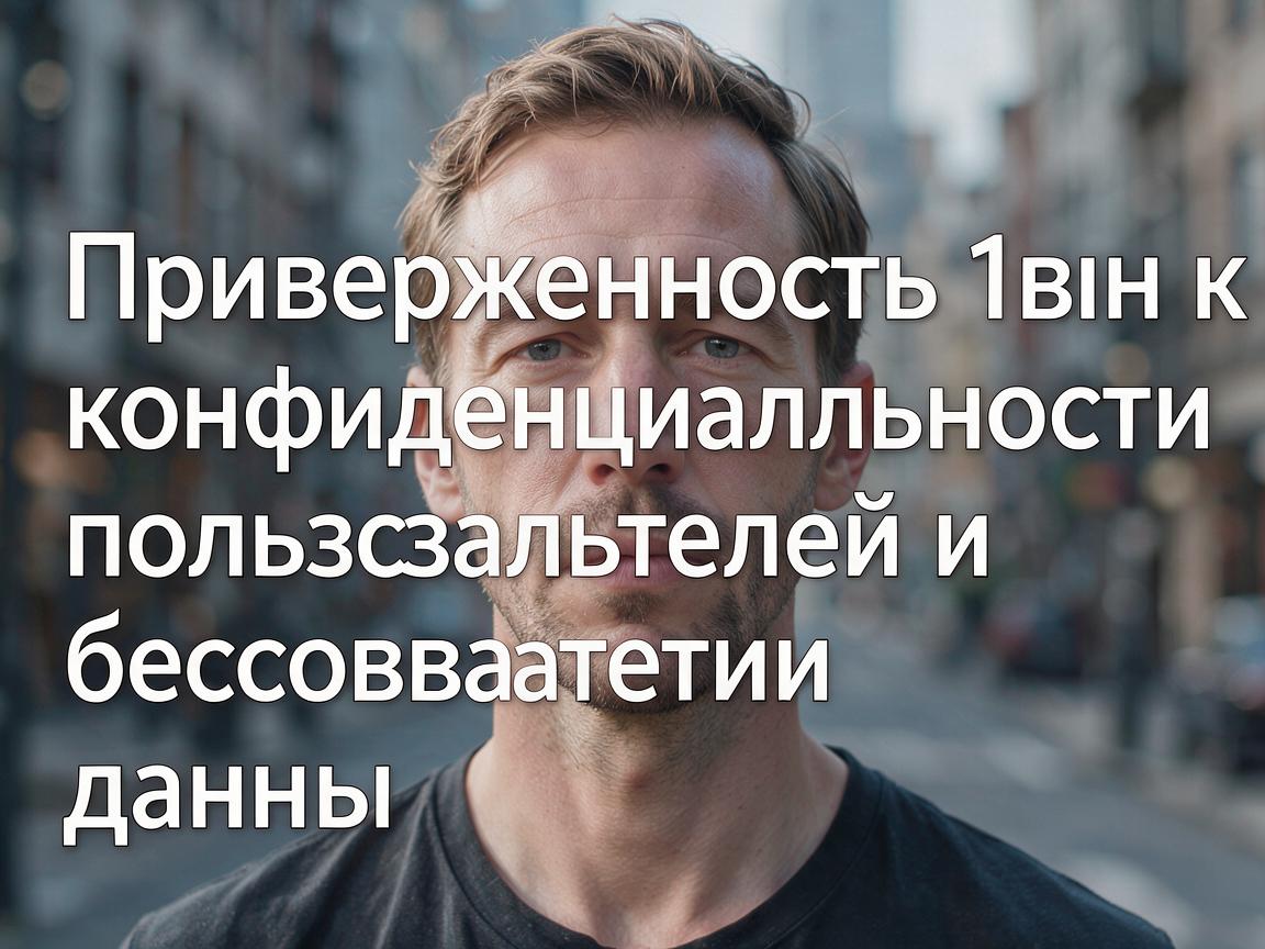 Приверженность 1вин к конфиденциальности пользователей и безопасности данных