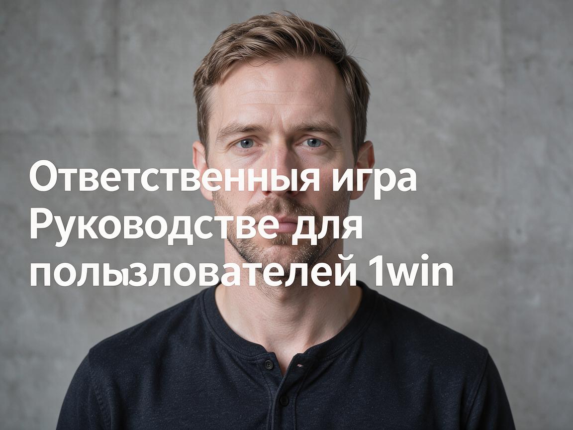 Ответственная игра: Руководство для пользователей 1win Bet