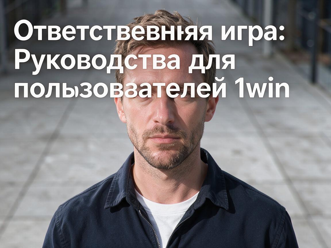 Ответственная игра: Руководство для пользователей 1win Bet