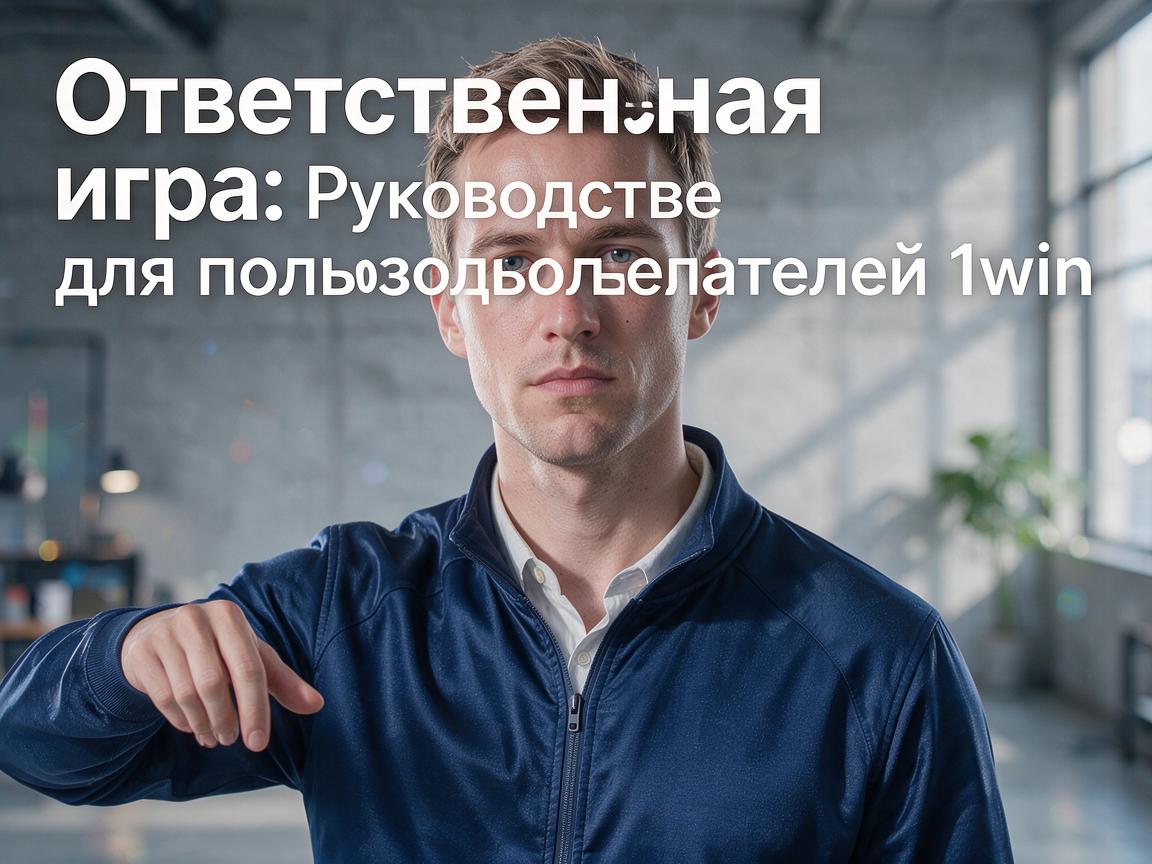 Ответственная игра: Руководство для пользователей 1win Bet
