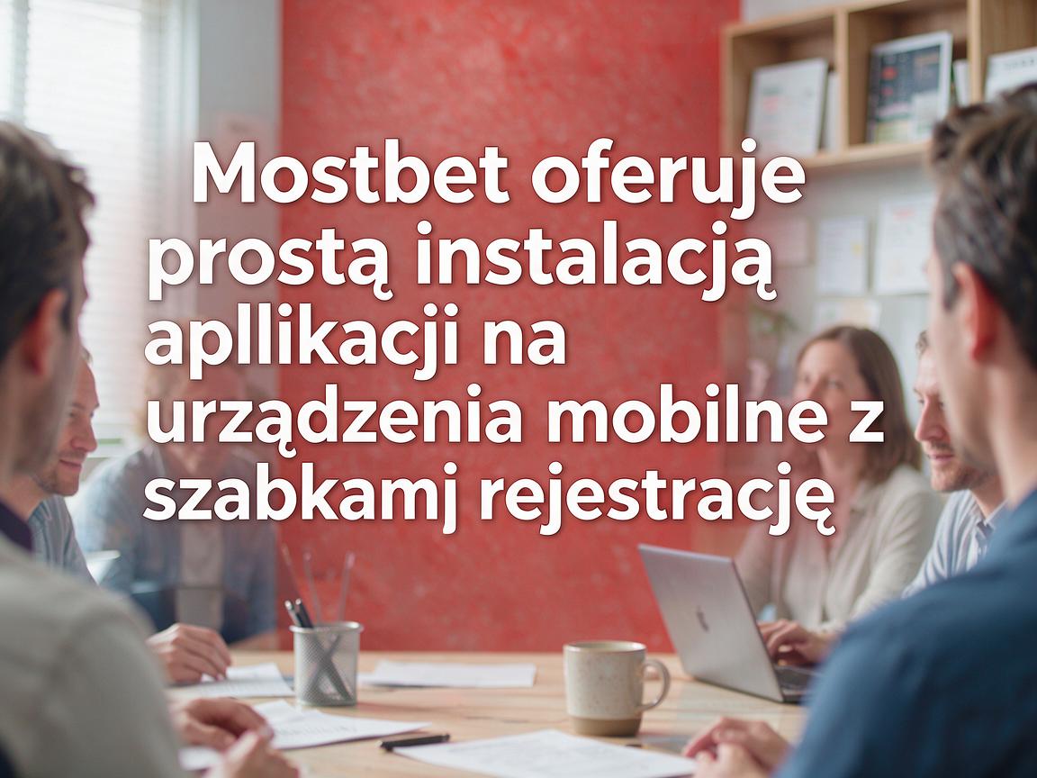 Mostbet oferuje prostą instalację aplikacji na urządzenia mobilne z szybką rejestracją