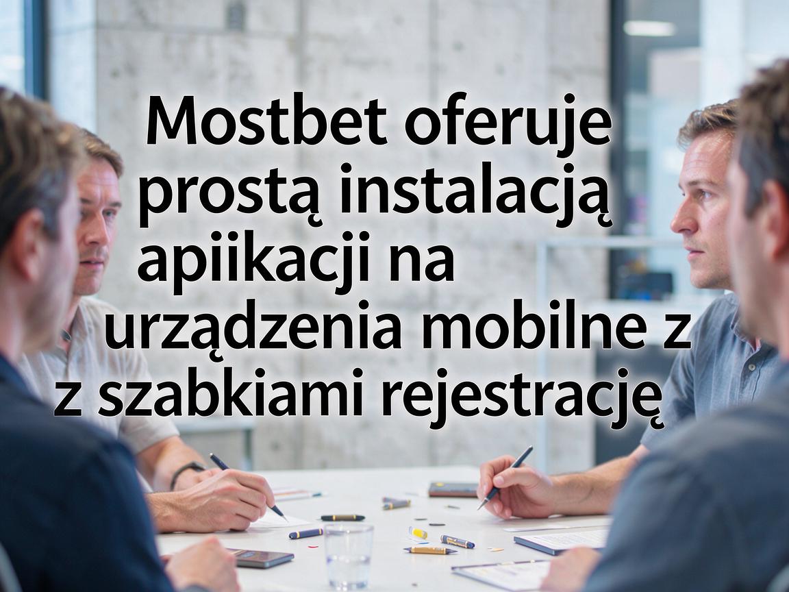 Mostbet oferuje prostą instalację aplikacji na urządzenia mobilne z szybką rejestracją