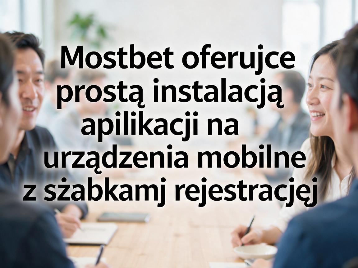 Mostbet oferuje prostą instalację aplikacji na urządzenia mobilne z szybką rejestracją