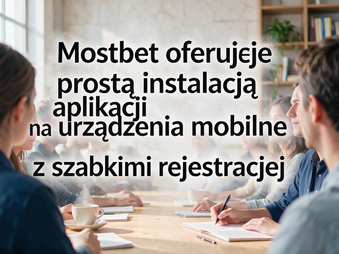 Mostbet oferuje prostą instalację aplikacji na urządzenia mobilne z szybką rejestracją