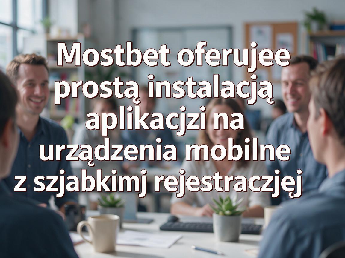 Mostbet oferuje prostą instalację aplikacji na urządzenia mobilne z szybką rejestracją