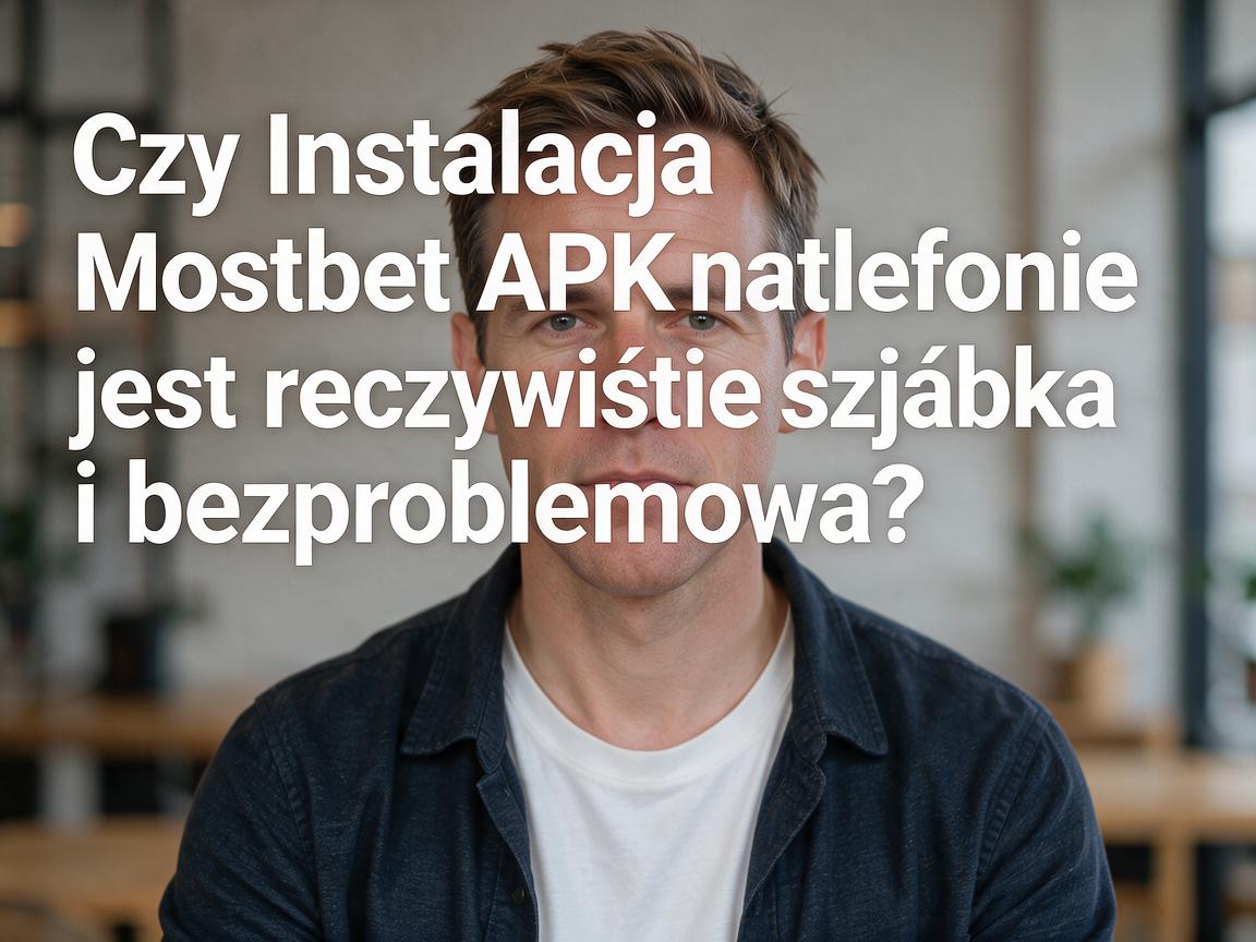 Czy Instalacja Mostbet APK na telefonie jest rzeczywiście szybka i bezproblemowa?