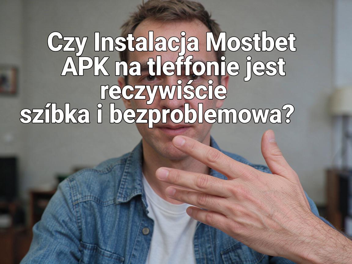 Czy Instalacja Mostbet APK na telefonie jest rzeczywiście szybka i bezproblemowa?