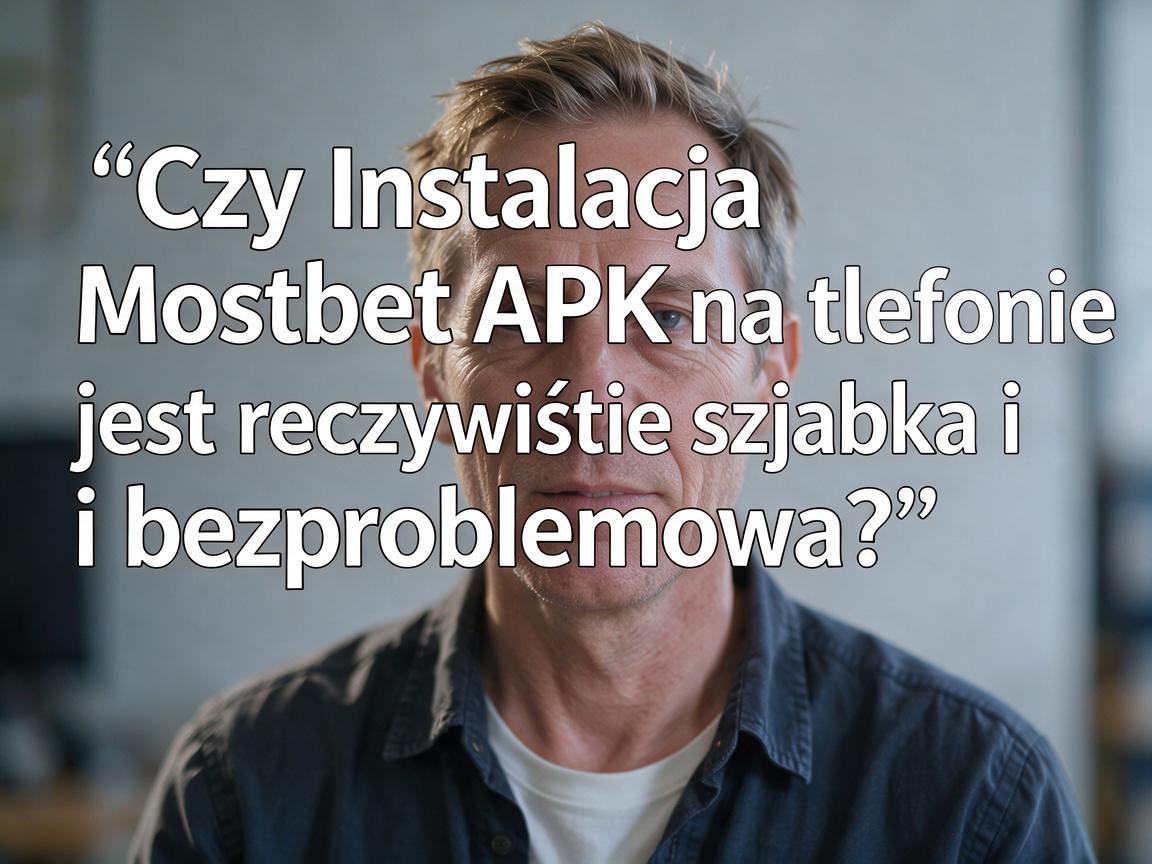 Czy Instalacja Mostbet APK na telefonie jest rzeczywiście szybka i bezproblemowa?