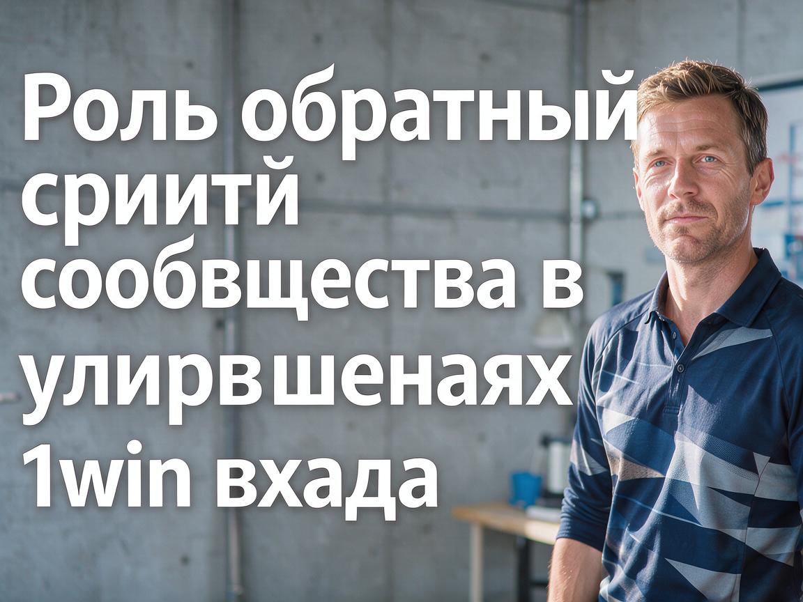 Роль обратной связи сообщества в улучшениях 1win входа