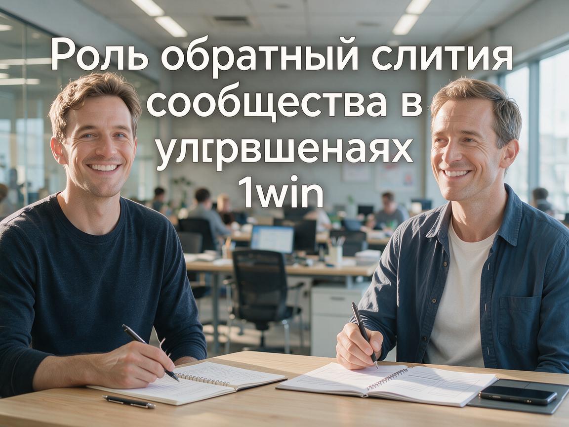 Роль обратной связи сообщества в улучшениях 1win входа