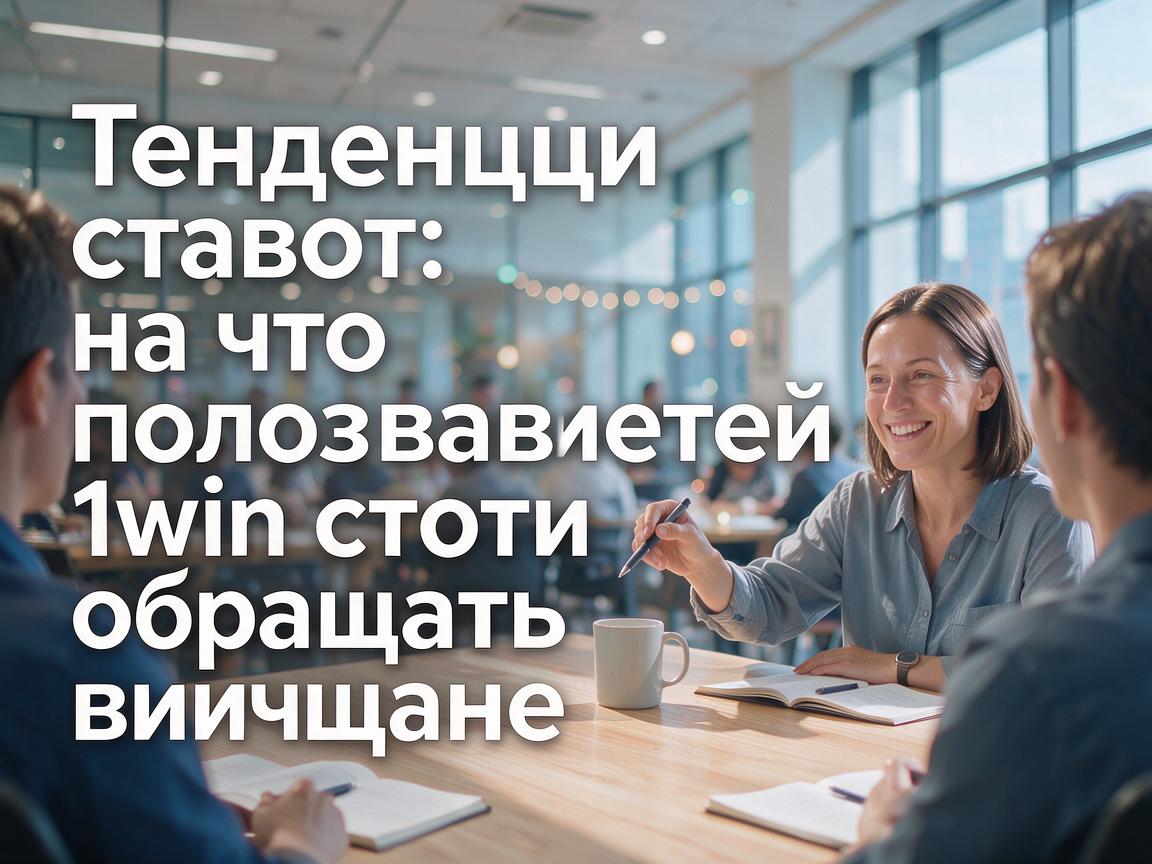 Тенденции ставок: на что пользователям 1win стоит обращать внимание