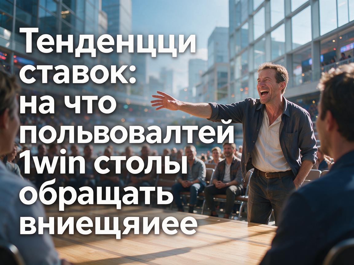 Тенденции ставок: на что пользователям 1win стоит обращать внимание