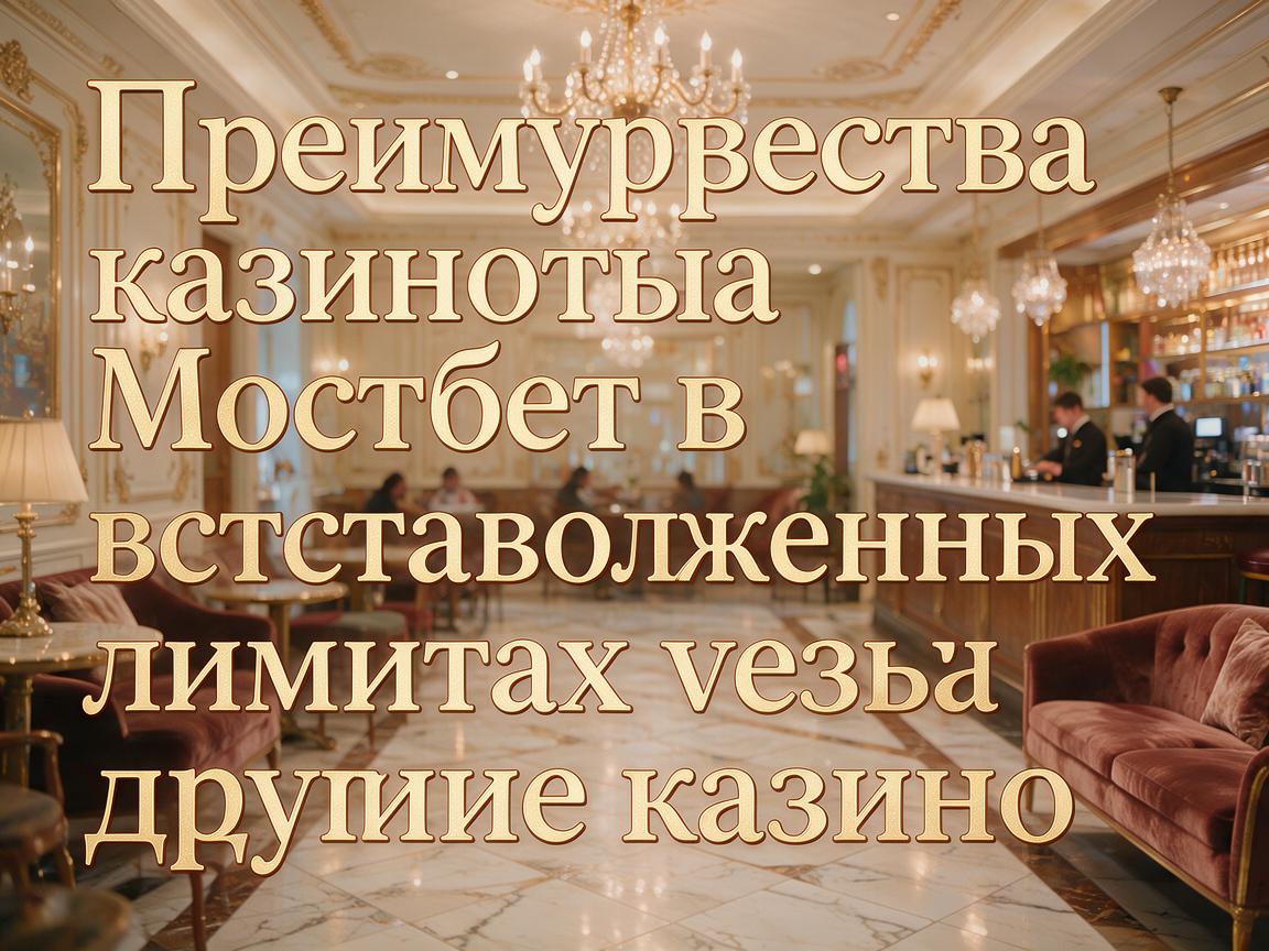 Преимущества казино Мостбет в установленных лимитах versus другие казино