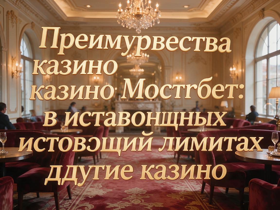 Преимущества казино Мостбет в установленных лимитах versus другие казино