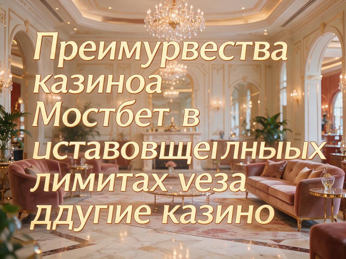 Преимущества казино Мостбет в установленных лимитах versus другие казино