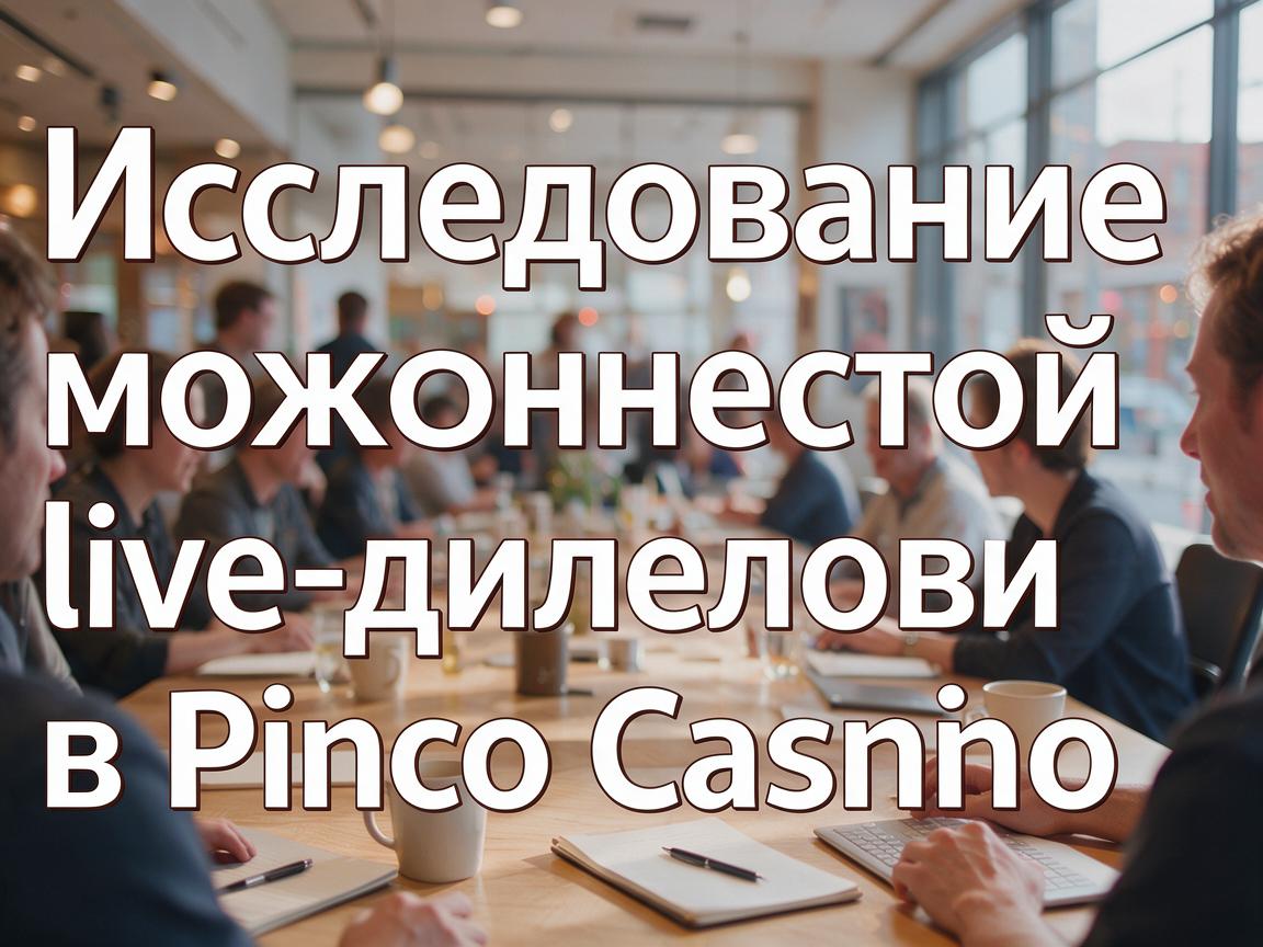 Исследование возможностей live-дилеров в Pinco Casino