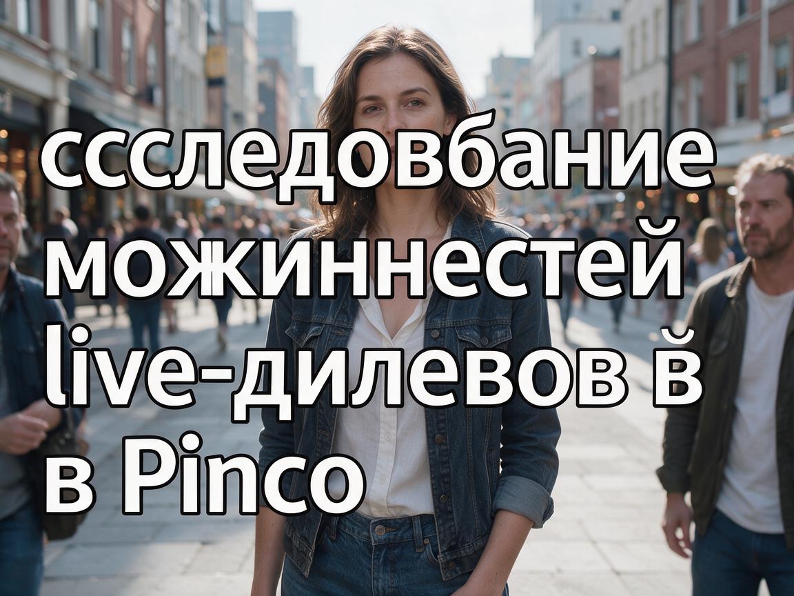 Исследование возможностей live-дилеров в Pinco Casino