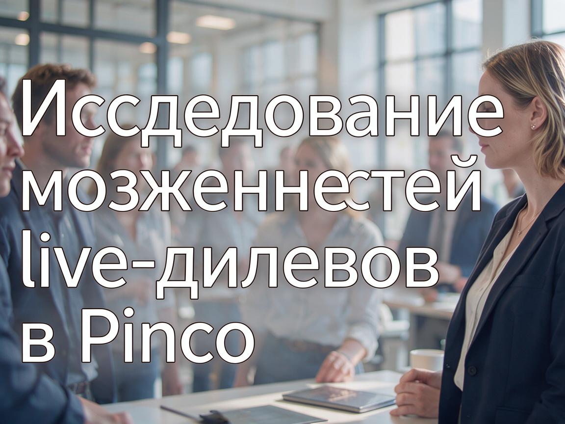 Исследование возможностей live-дилеров в Pinco Casino