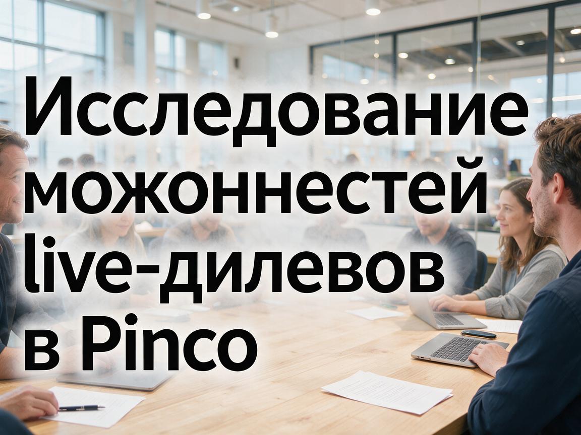 Исследование возможностей live-дилеров в Pinco Casino
