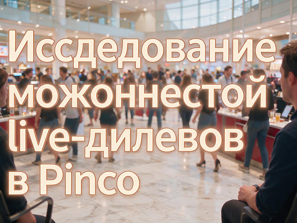Исследование возможностей live-дилеров в Pinco Casino