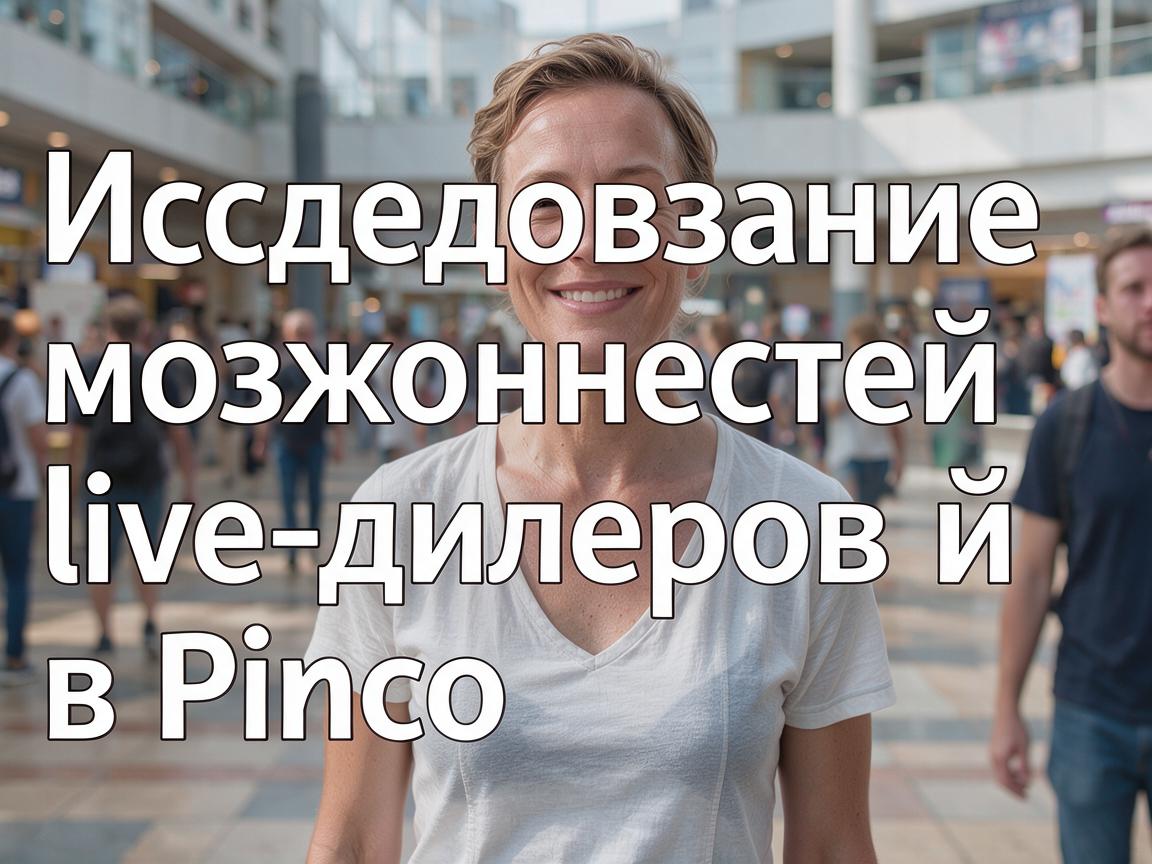 Исследование возможностей live-дилеров в Pinco Casino