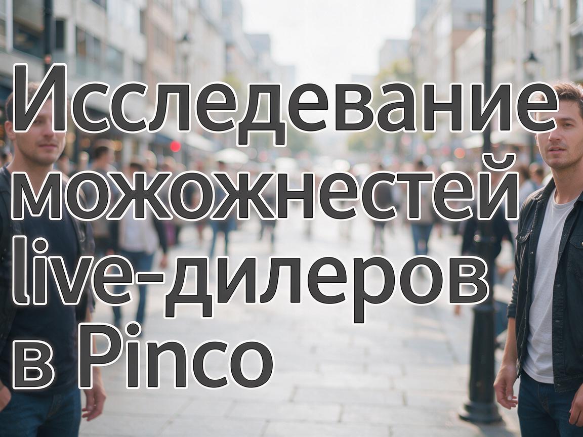 Исследование возможностей live-дилеров в Pinco Casino