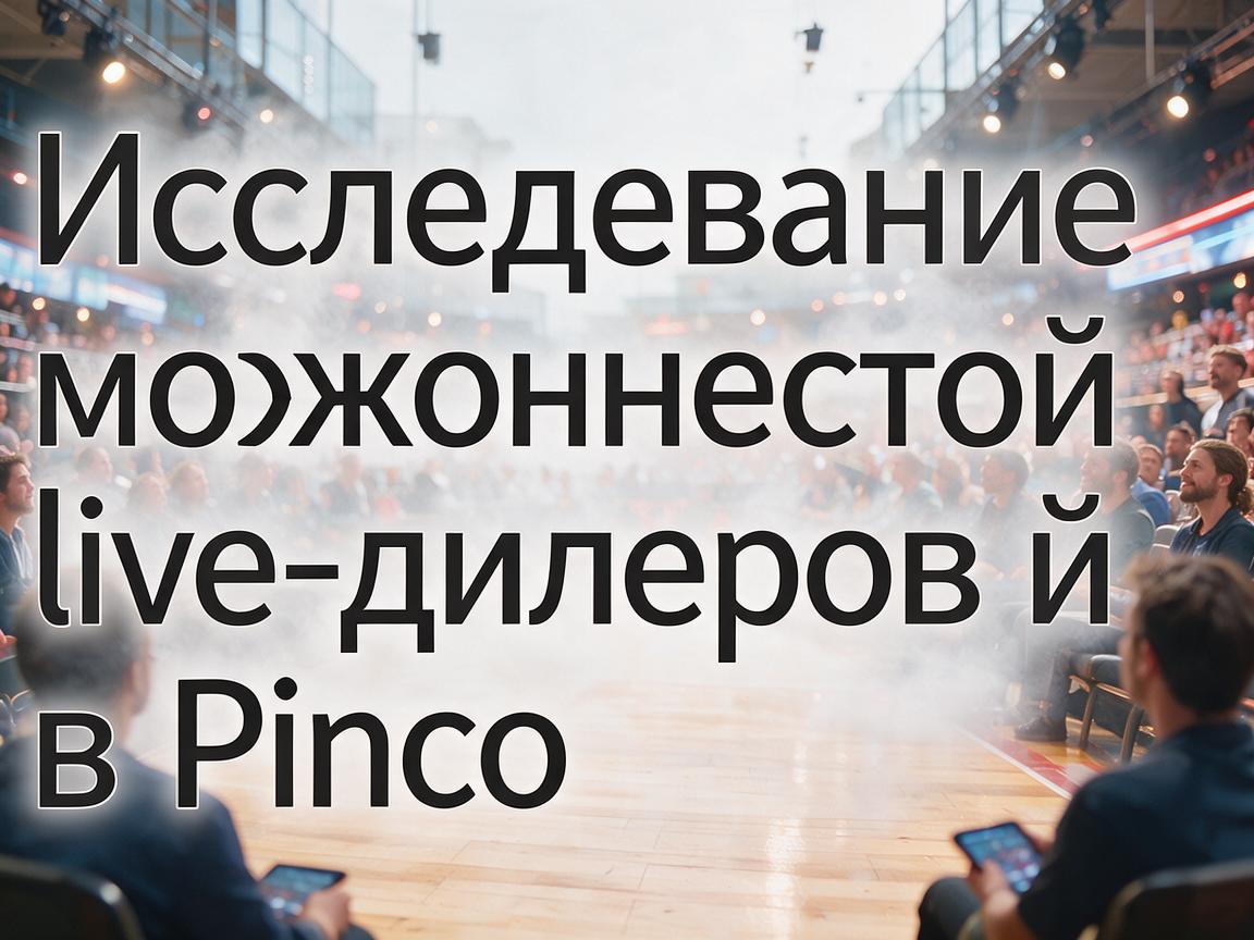 Исследование возможностей live-дилеров в Pinco Casino