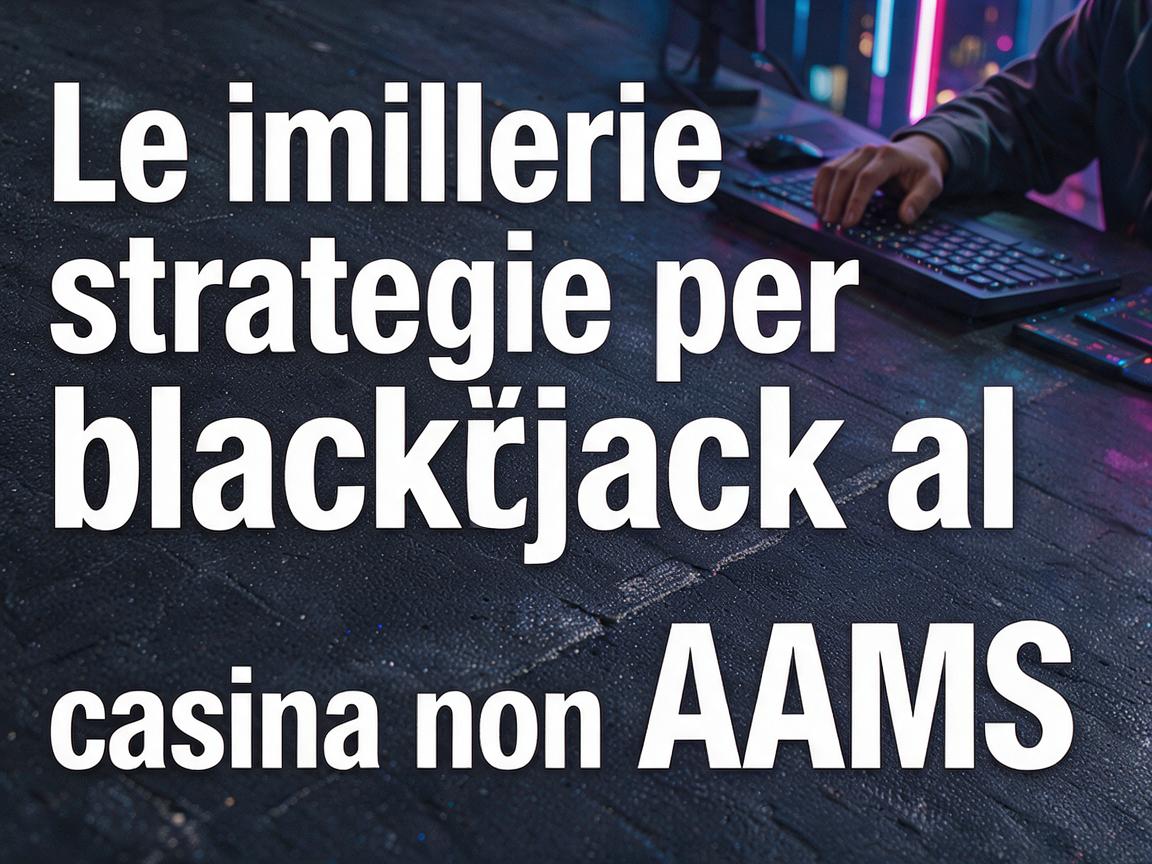 Le migliori strategie per blackjack al casino non AAMS