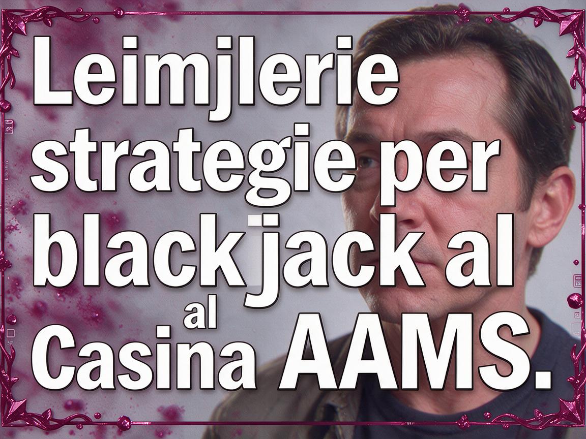 Le migliori strategie per blackjack al casino non AAMS