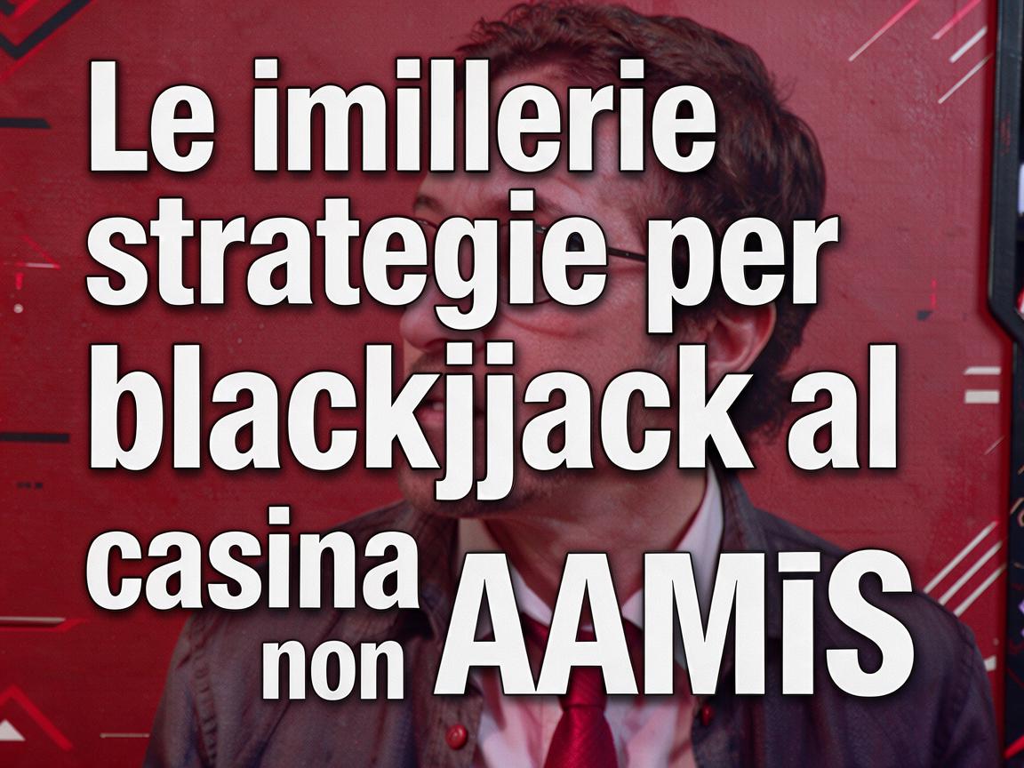 Le migliori strategie per blackjack al casino non AAMS