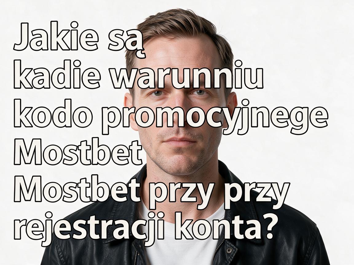 Jakie są warunki kodu promocyjnego Mostbet przy rejestracji konta?