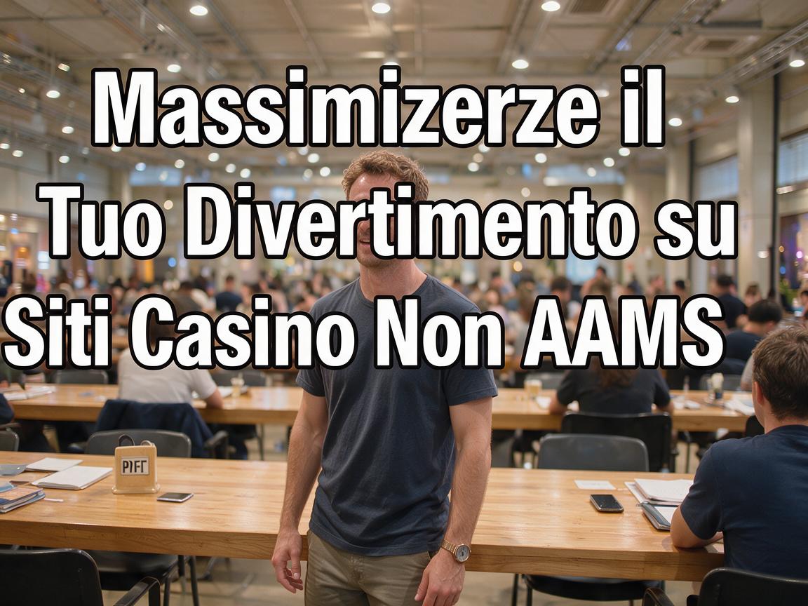 Massimizzare il Tuo Divertimento su Siti Casino Non AAMS