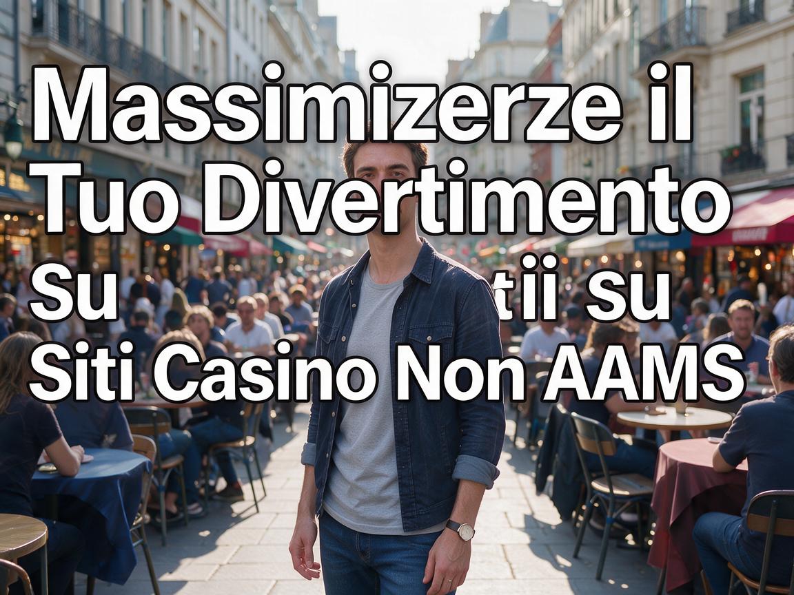 Massimizzare il Tuo Divertimento su Siti Casino Non AAMS