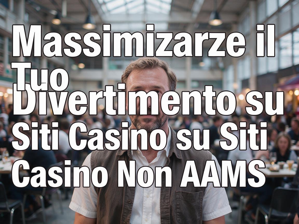 Massimizzare il Tuo Divertimento su Siti Casino Non AAMS
