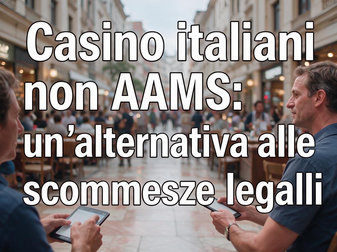 Casino italiani non AAMS: un’alternativa alle scommesse legali