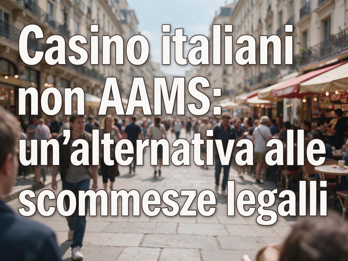 Casino italiani non AAMS: un'alternativa alle scommesse legali
