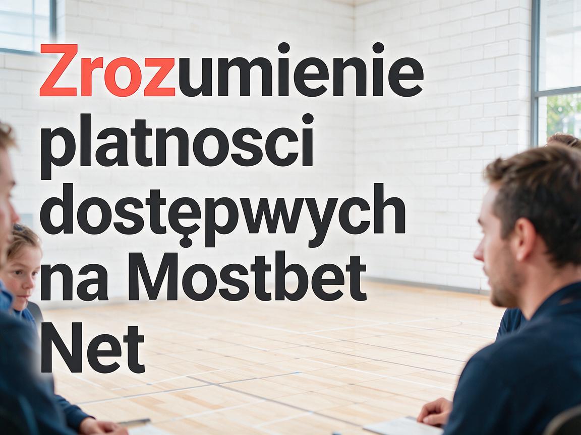 Zrozumienie metod płatności dostępnych na Mostbet Net