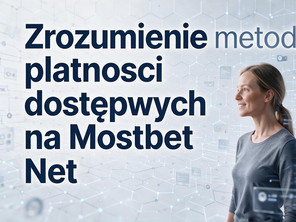 Zrozumienie metod płatności dostępnych na Mostbet Net