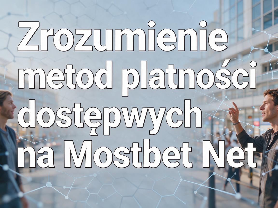 Zrozumienie metod płatności dostępnych na Mostbet Net