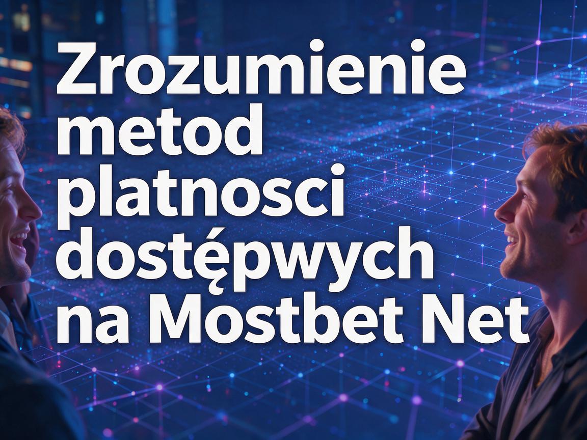 Zrozumienie metod płatności dostępnych na Mostbet Net