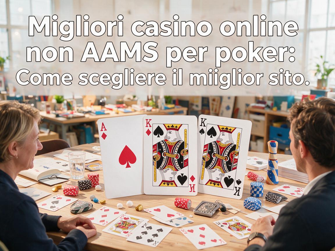 Migliori casino online non AAMS per poker: Come scegliere il miglior sito