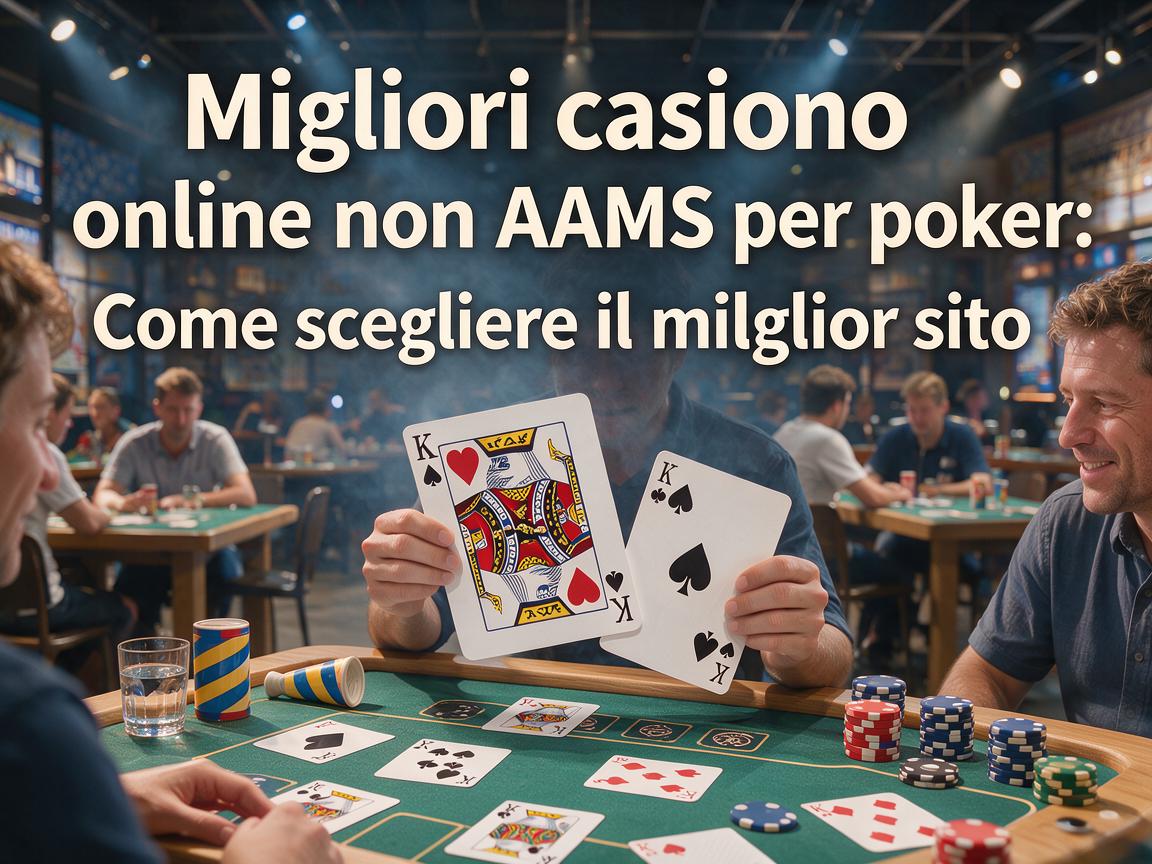 Migliori casino online non AAMS per poker: Come scegliere il miglior sito