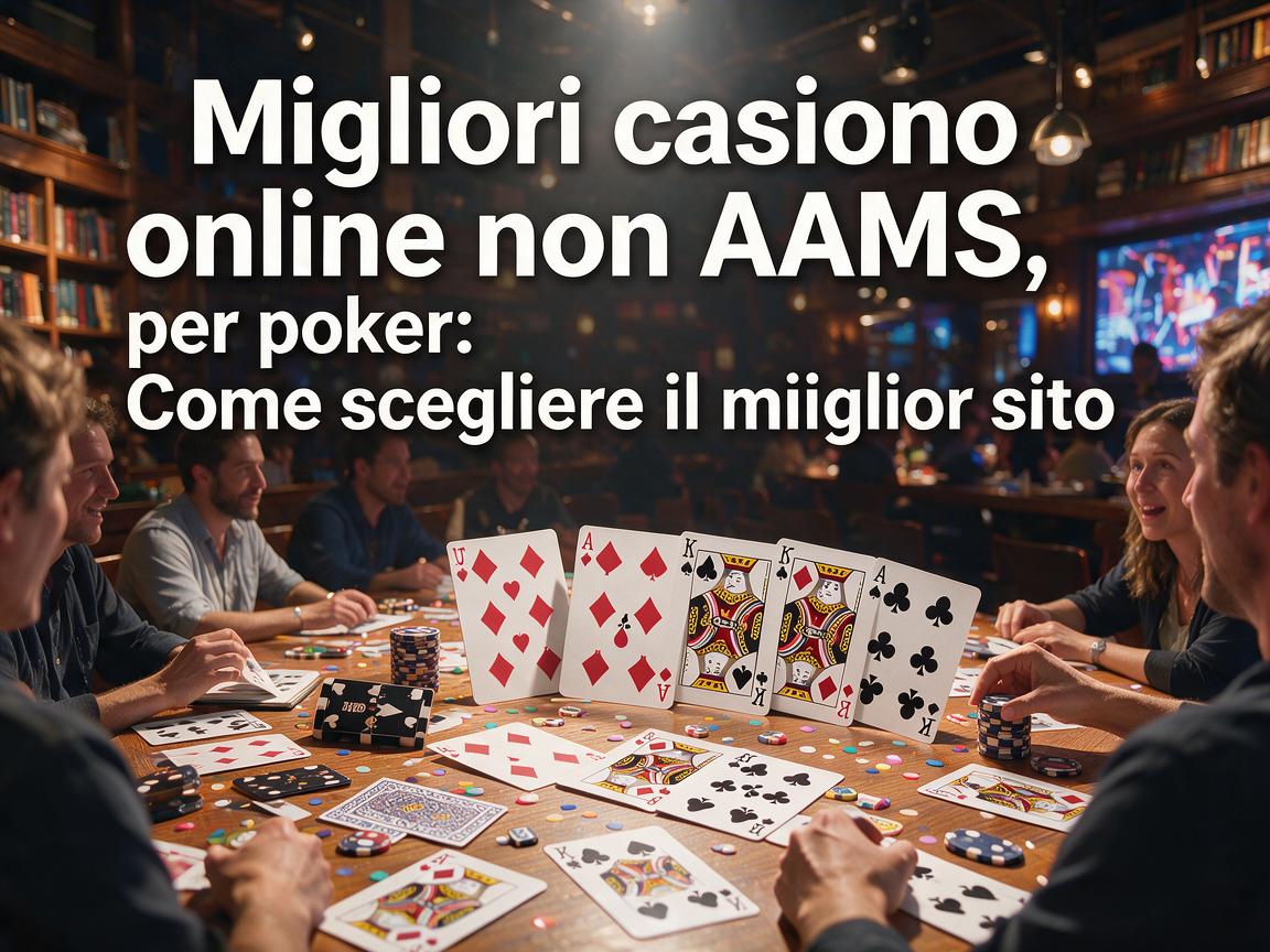 Migliori casino online non AAMS per poker: Come scegliere il miglior sito