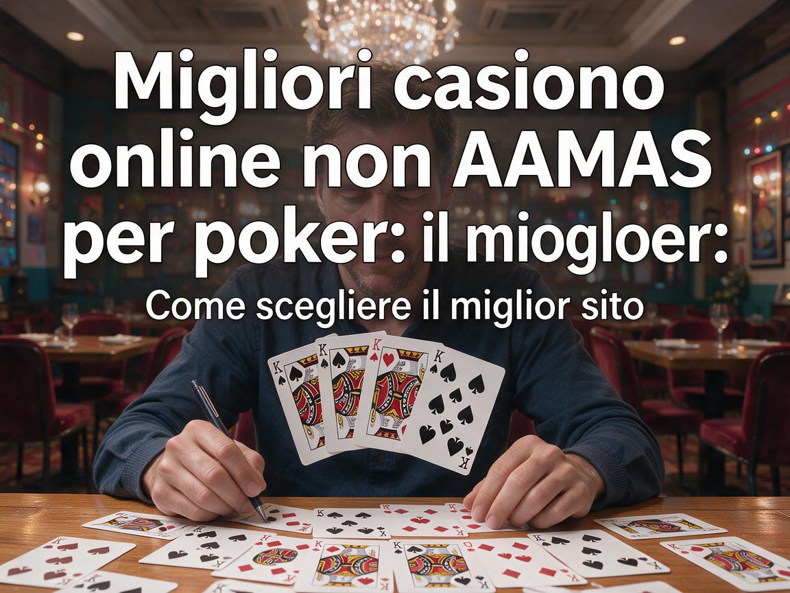 Migliori casino online non AAMS per poker: Come scegliere il miglior sito
