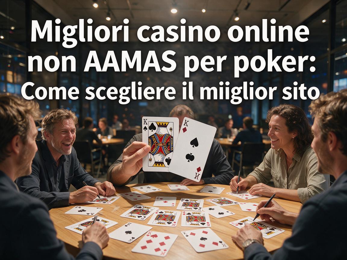 Migliori casino online non AAMS per poker: Come scegliere il miglior sito