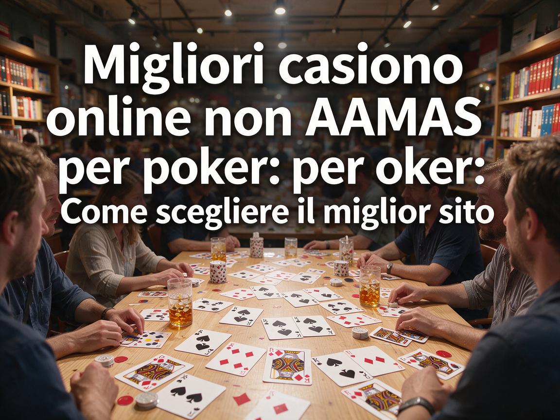 Migliori casino online non AAMS per poker: Come scegliere il miglior sito