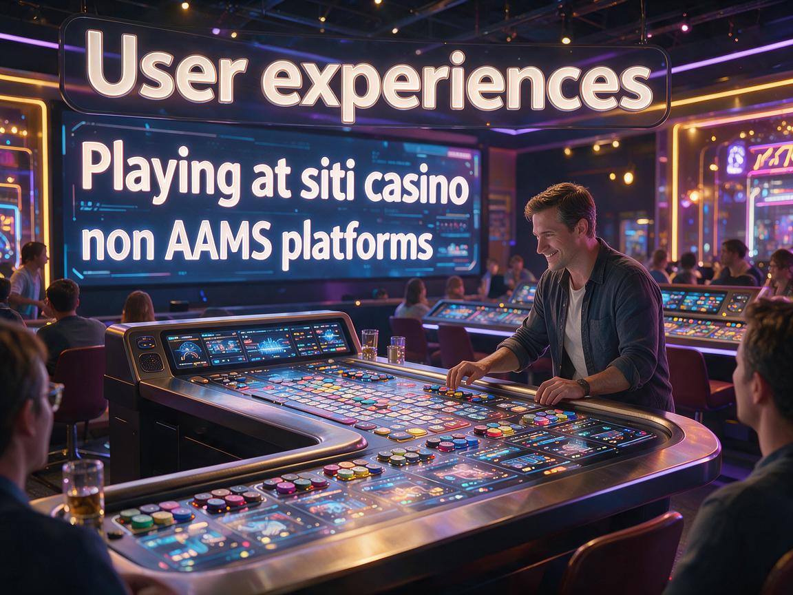 User experiences: Playing at siti casino non AAMS platforms