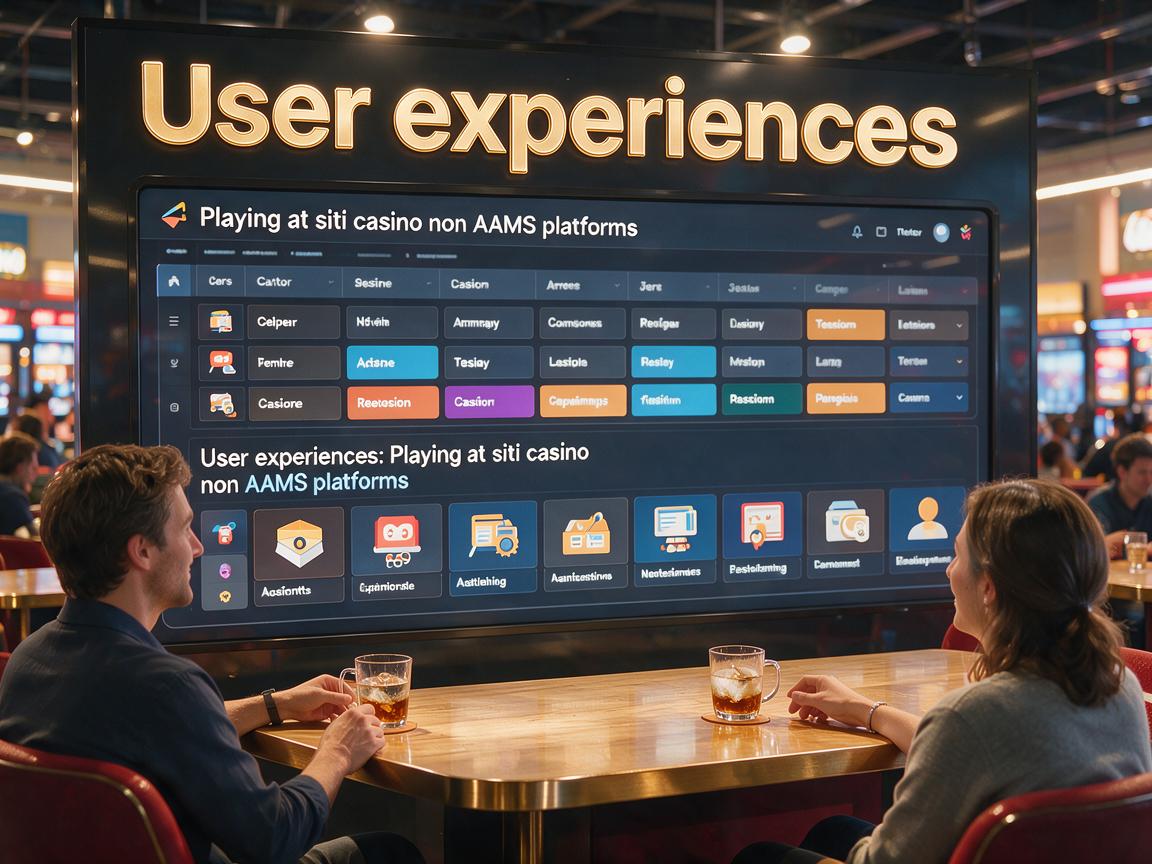 User experiences: Playing at siti casino non AAMS platforms
