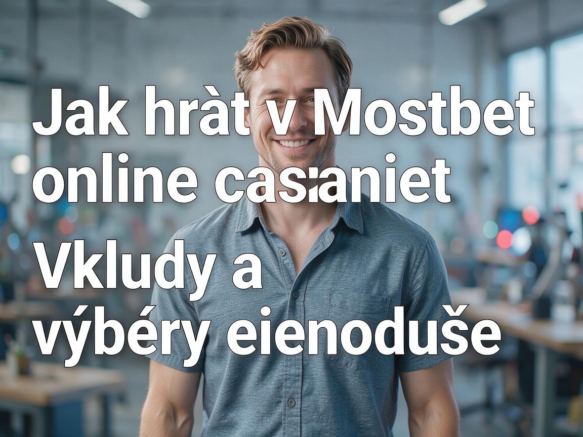 Jak hrát v Mostbet online casino: Vklady a výběry jednoduše